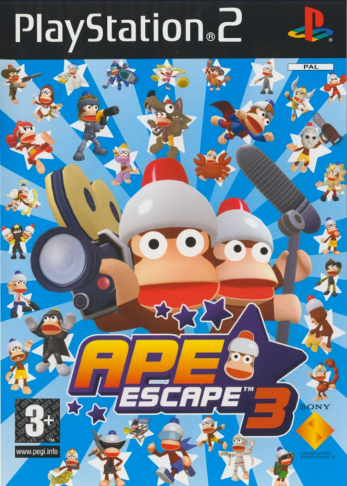 Ape Escape 3 — box-2D (EU)