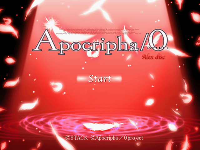 Apocripha-0 — sstitle (JP)