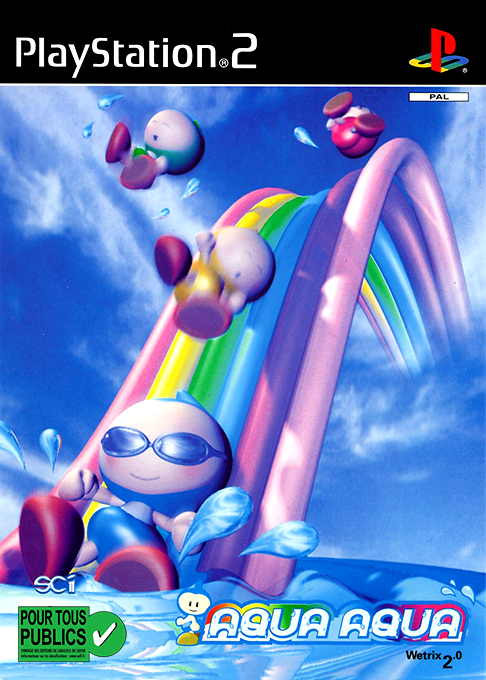 Aqua Aqua - Wetrix 2 — box-2D (FR)
