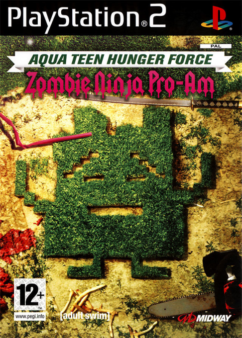 Aqua Teen Hunger Force Zombie Ninja Pro-am — box-2D (FR)