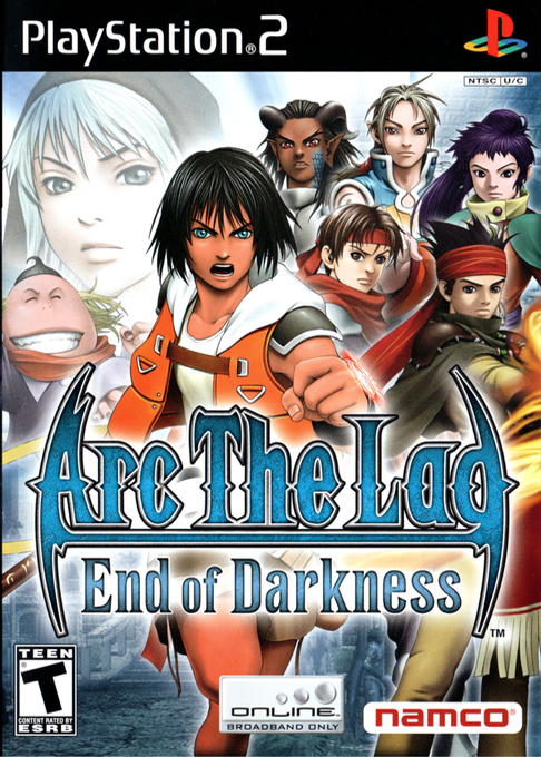 Arc The Lad - End Of Darkness box art