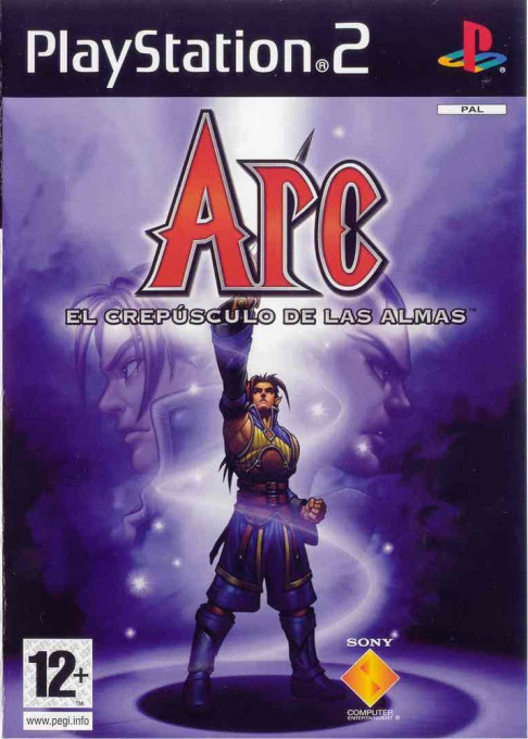 Arc the Lad - Twilight of the Spirits — box-2D (SP)
