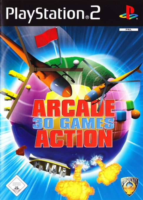 Arcade Action - 30 Games — box-2D (DE)