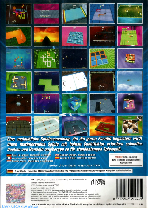 Arcade Action - 30 Games — box-2D-back (EU)