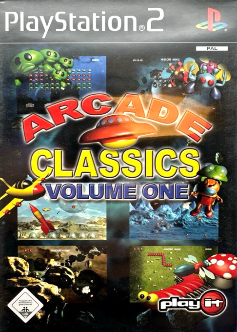 Arcade Classics Volume 1 — box-2D (DE)