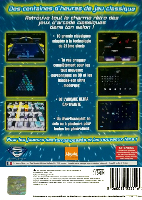Arcade, The — box-2D-back (FR)