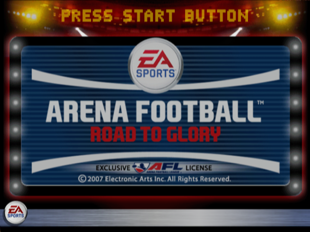 Arena Football - Road To Glory — sstitle (US)