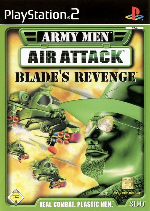 Army Men - Air Attack - Blade's Revenge — box-2D (DE)