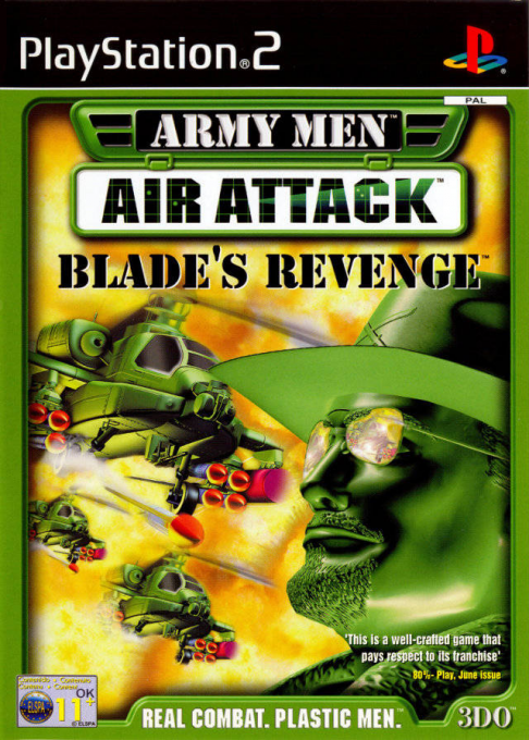 Army Men - Air Attack - Blade's Revenge — box-2D (EU)