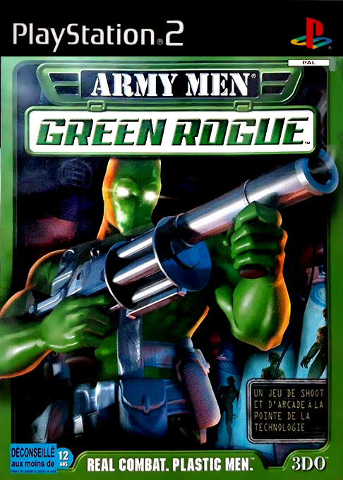 Army Men - Green Rogue — box-2D (FR)