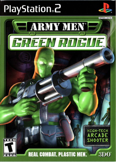Army Men - Green Rogue box art