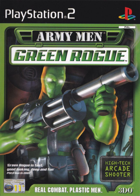 Army Men - Green Rogue — box-2D (EU)