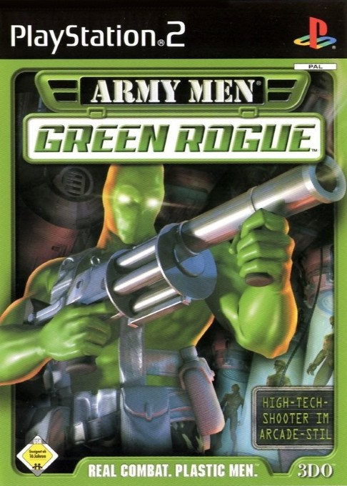 Army Men - Green Rogue — box-2D (DE)