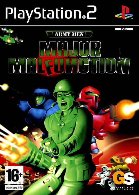 Army Men - Major Malfunction box art