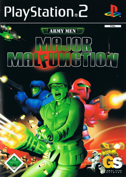 Army Men - Major Malfunction — box-2D (DE)