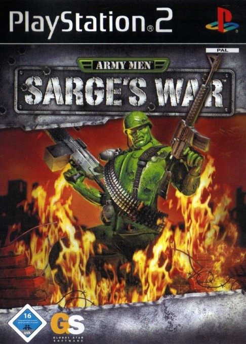 Army Men - Sarge's War — box-2D (DE)