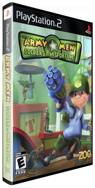 Army Men - Soldiers Of Misfortune — box-3D (US)