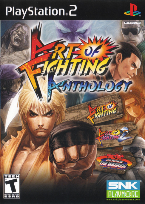 Art Of Fighting Anthology box art