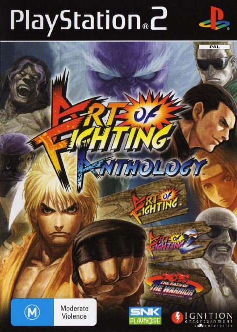Art Of Fighting Anthology — box-2D (AU)