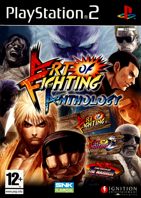Art Of Fighting Anthology — box-2D (EU)