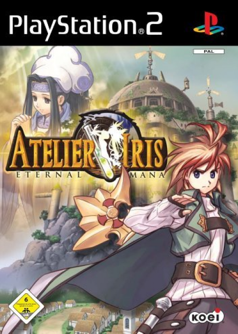 Atelier Iris - Eternal Mana — box-2D (DE)