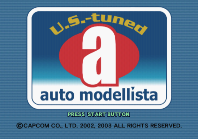 Auto Modellista - U.S.-Tuned — sstitle (JP)