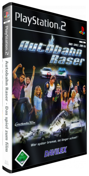 Autobahn Raser - Das Spiel Zum Film — box-3D (DE)
