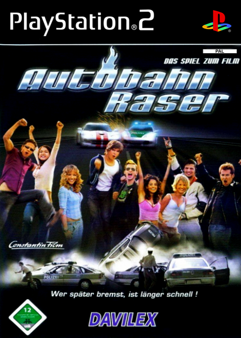 Autobahn Raser - Das Spiel Zum Film box art