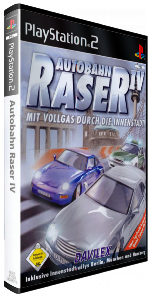 Autobahn Raser 4 — box-3D (DE)