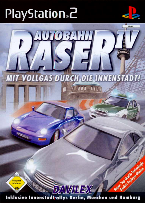 Autobahn Raser 4 box art