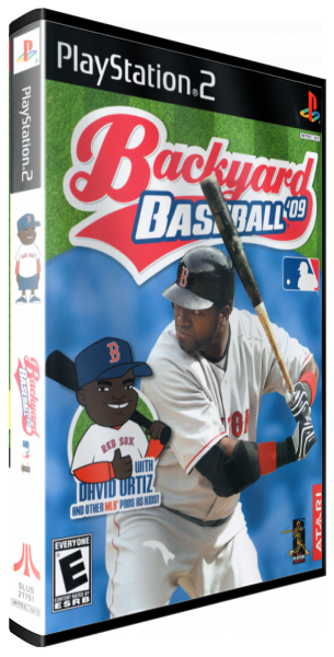 Backyard Baseball '09 — box-3D (US)