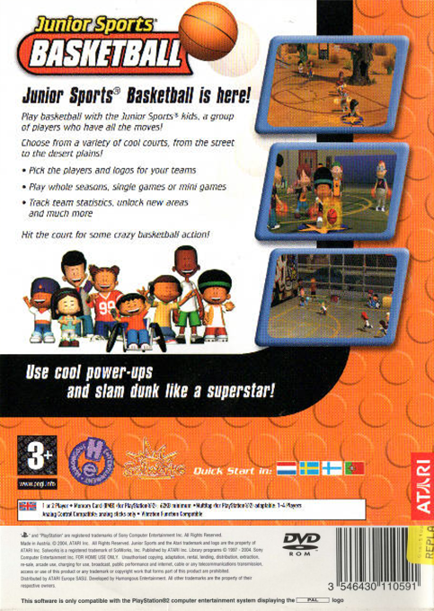 Junior Sports Basketball — box-2D-back (EU)