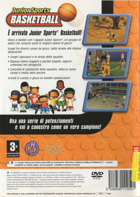 Junior Sports Basketball — box-2D-back (IT)