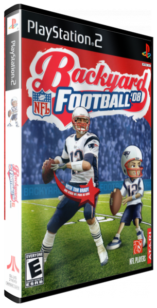 Backyard Football '08 — box-3D (US)