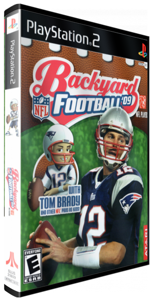 Backyard Football '09 — box-3D (US)