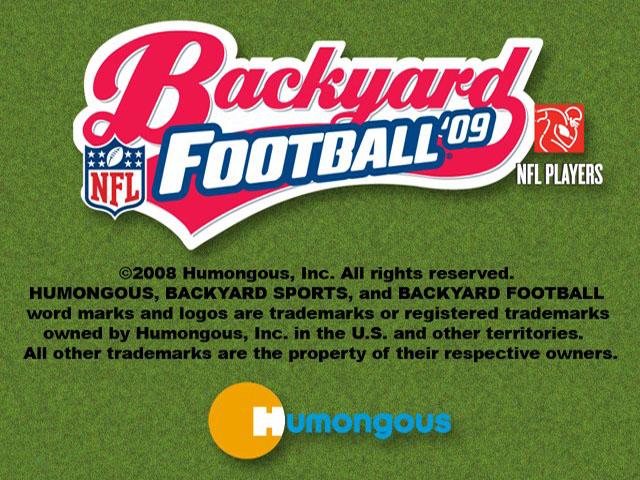 Backyard Football '09 — sstitle (US)
