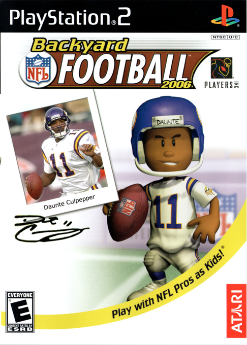 Backyard Football 2006 box art
