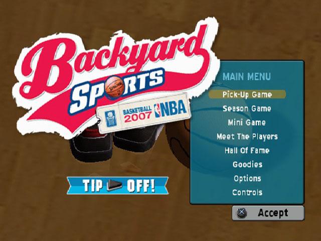 Backyard Sports Baseball 2007 — sstitle (US)