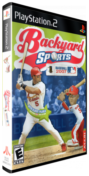 Backyard Sports Baseball 2007 — box-3D (US)