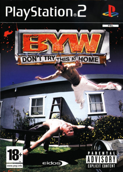 Backyard Wrestling - Don't Try This At Home — box-2D (SP)