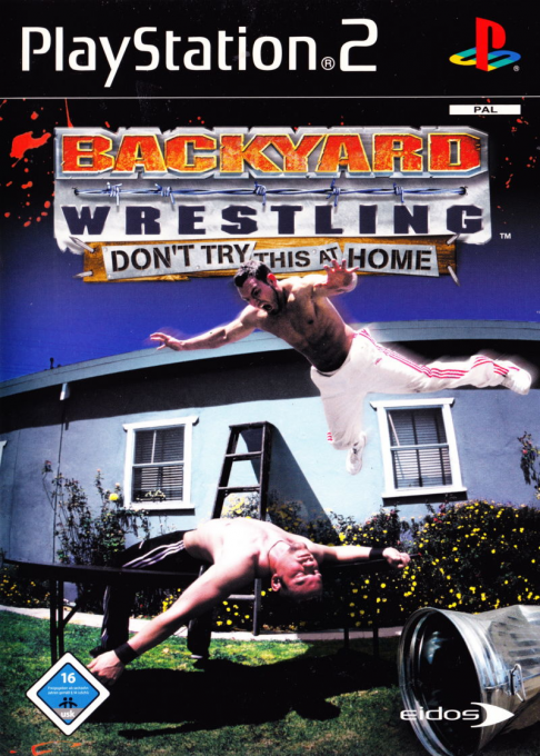 Backyard Wrestling - Don't Try This At Home — box-2D (DE)