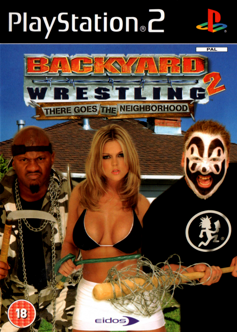 Backyard Wrestling 2 - There Goes The Neighborhood — box-2D (EU)