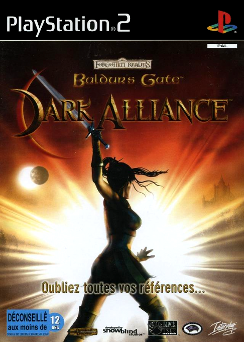 Baldur's Gate - Dark Alliance — box-2D (FR)