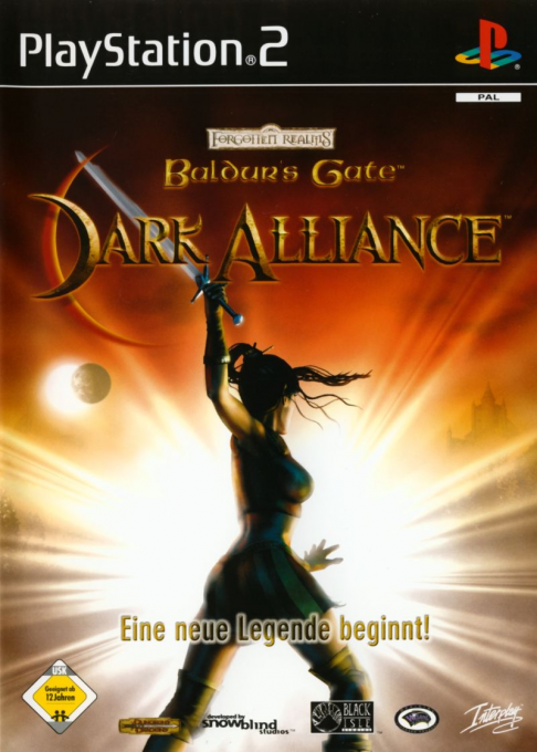 Baldur's Gate - Dark Alliance — box-2D (DE)