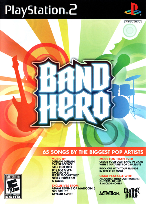 Band Hero box art