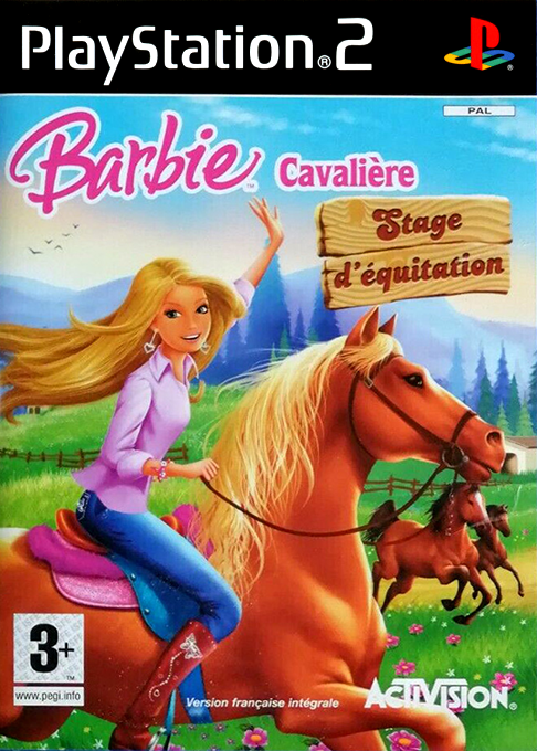 Barbie Horse Adventures - Riding Camp — box-2D (FR)