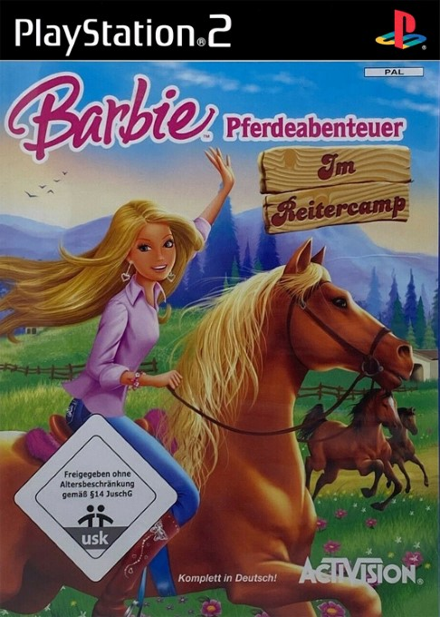 Barbie Horse Adventures - Riding Camp — box-2D (DE)