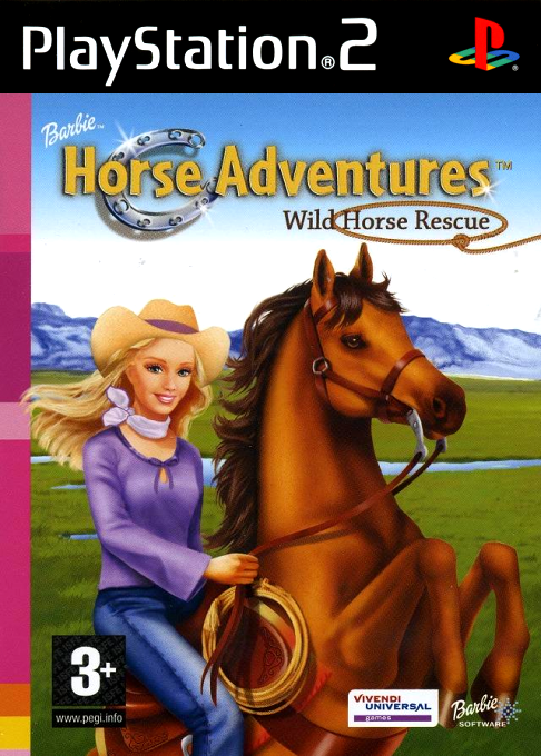 Barbie Horse Adventures - Wild Horse Rescue — box-2D (EU)