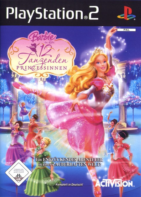 Barbie in The 12 Dancing Princesses — box-2D (DE)