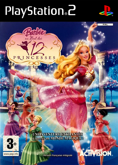 Barbie in The 12 Dancing Princesses — box-2D (FR)